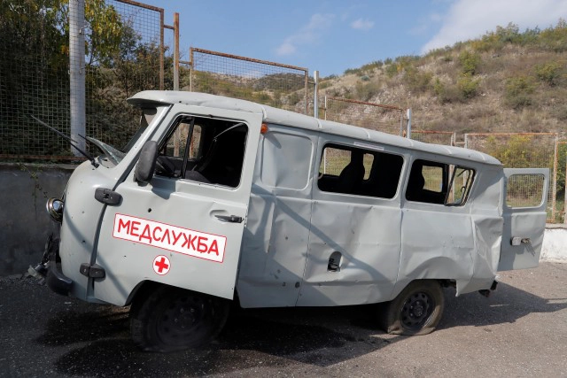 อาเซอร์ไบจานรุกเข้านากอร์โน - คาราบัคห์