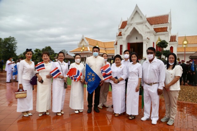 ต้อนรับคณะพระธุดงค์ "เดินด้วยกัน นำพาสันติ"