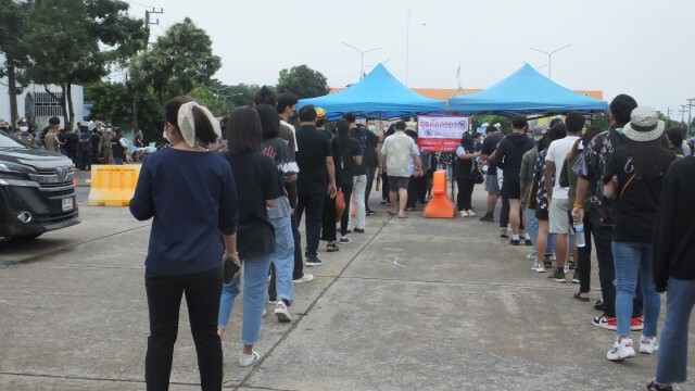 แฟลชม็อบ ภายใต้ชื่อ  คนปราจีนฯไม่เอาประยุทธ