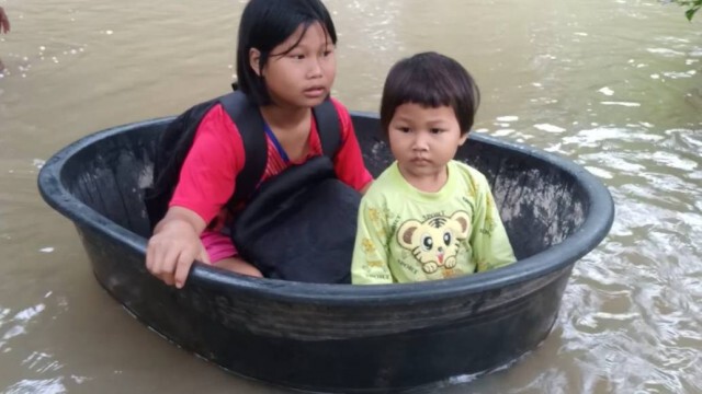 สถานการณ์น้ำ"ปราจีนบุรี" เพิ่มขึ้น!