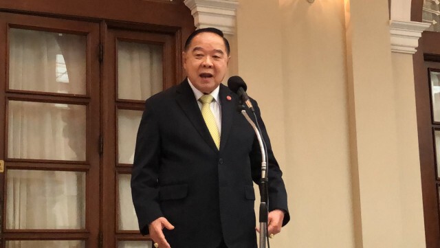 "บิ๊กป้อม" ถก ครม.เปิดประชุมวิสามัญวันนี้