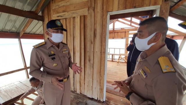 ศรชล.เดินหน้ารื้อขนำอ่าวบ้านดอนระยะ3