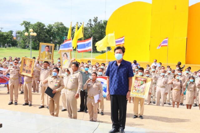 ชมรมกำนันผู้ใหญ่บ้านมหาสารคามออกมาปกป้องสถาบัน