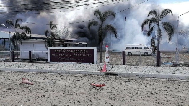 ประมวลภาพท่อส่งก๊าซระเบิดสมุทรปราการ ความพินาศที่เกิดขึ้นจริง!!