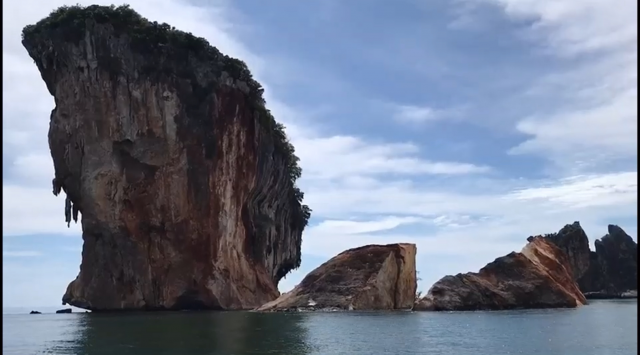 ปักธงแดง "เกาะทะลุ"  เตือนภัยหวั่นถล่มซ้ำ!!