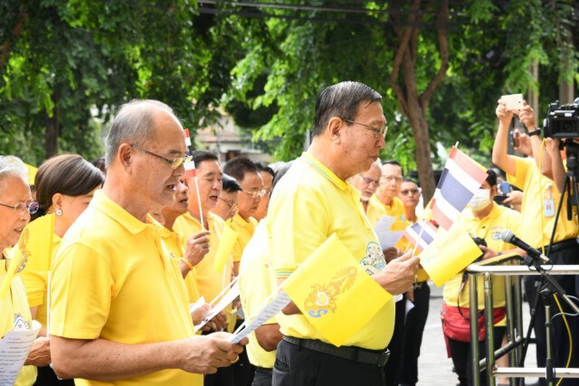 วุฒิสภาจัดกิจกรรมขอพิทักษ์ปกป้องสถาบันฯด้วยความจงรักภักดี
