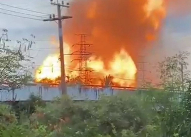 ด่วน.! ท่อแก๊สระเบิด เกิดลูกไฟขนาดใหญ่