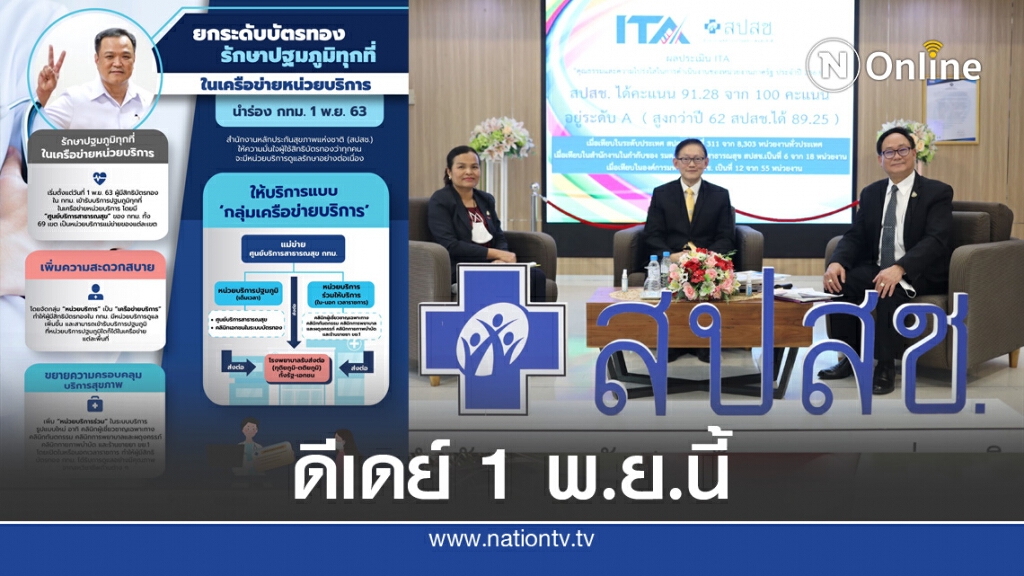 ผู้ใช้บัตรทอง เฮ สิทธิว่าง 2 ล้านคนไม่ต้องลงทะเบียนใหม่