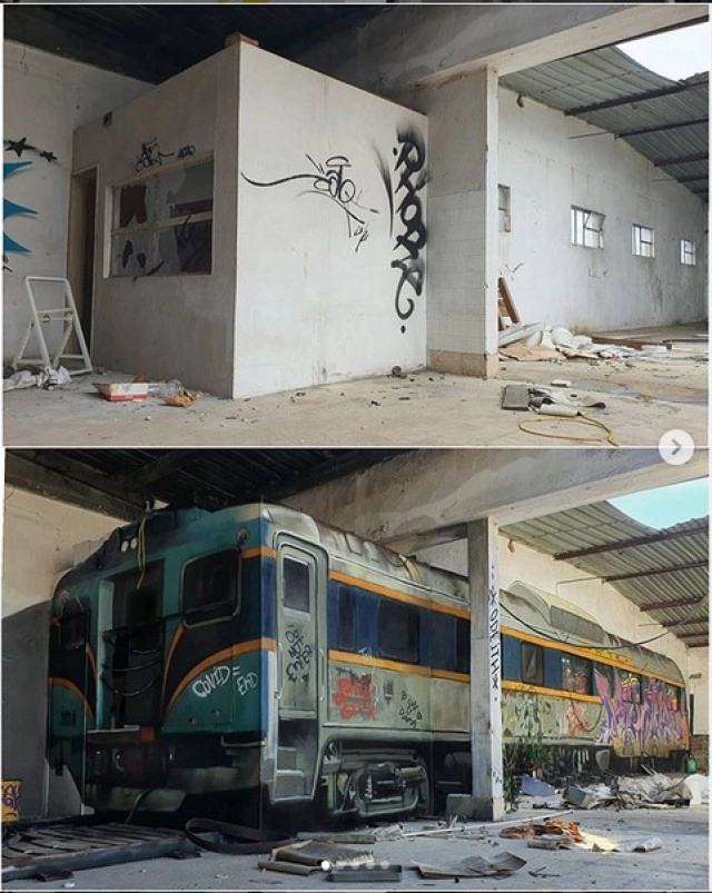 ศิลปิน "Graffiti" สร้างผลงานจากพื้นที่ที่รกร้าง (ชมคลิป)