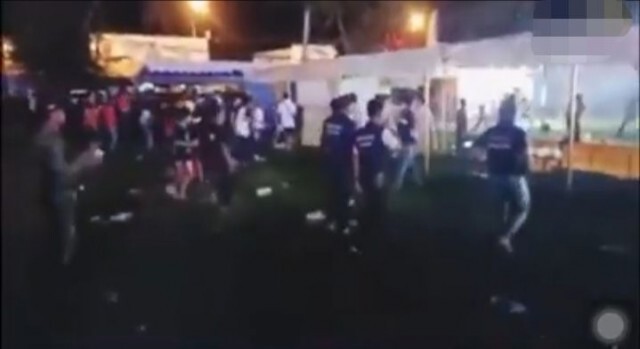 โจ๋ยกพวกตะลุมบอนงานกาชาด