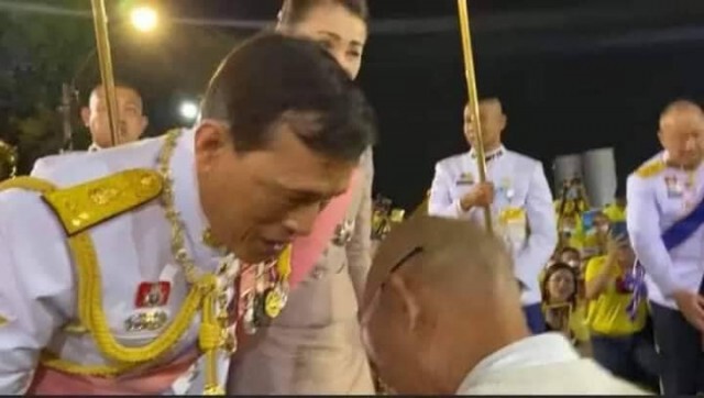 "พุทธะอิสระ" ปลื้มปีติ รับเสด็จฯในหลวง ทรงตรัส"ขอบคุณมากนะ"