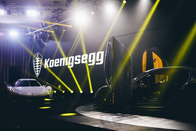 เหล่าเซเลบริตี้ร่วมยลโฉม ไฮเปอร์คาร์หาชมยาก "Koenigsegg" มูลค่า400ล้าน