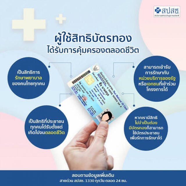 ไขข้อสงสัย 6 เรื่องที่ผู้ป่วยมักเข้าใจผิด..เกี่ยวกับ "บัตรทอง รักษาทุกที่"
