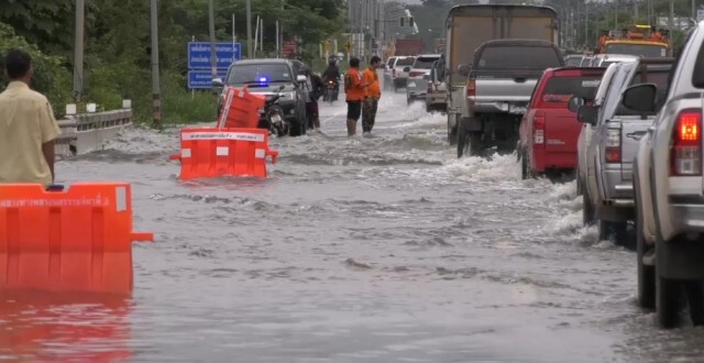 ผู้ว่าฯโคราช สั่งระบายน้ำเขื่อนลำตะคอง รับพายุลูกใหม่