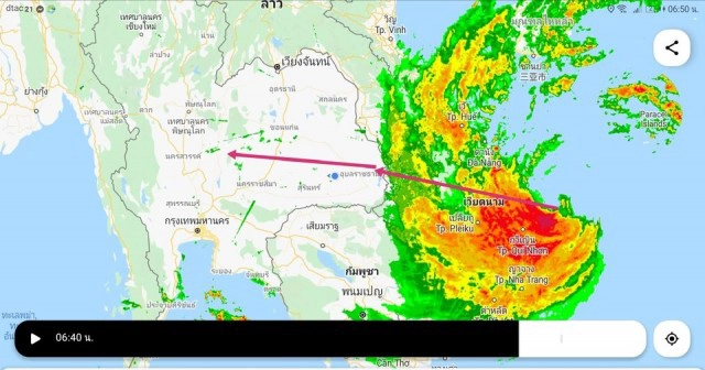 ฤทธิ์พายุไต้ฝุ่นโมลาเบ ความรุนแรงเทียบเท่า เฮอร์ริเคน ระดับ 3