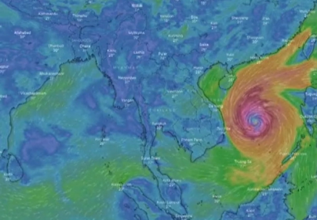 ฤทธิ์พายุไต้ฝุ่นโมลาเบ ความรุนแรงเทียบเท่า เฮอร์ริเคน ระดับ 3