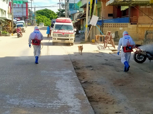 สธ.เมียนมาบุกตลาดสดขอทุกคนใส่แมสป้องกันโควิด