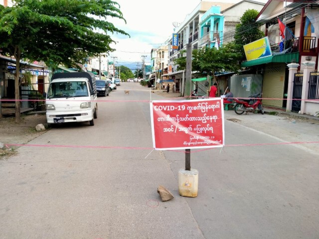 สธ.เมียนมาบุกตลาดสดขอทุกคนใส่แมสป้องกันโควิด