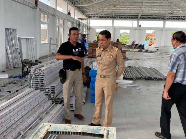 เร่งสร้างศูนย์พักพิงน้ำท่วมระโนด