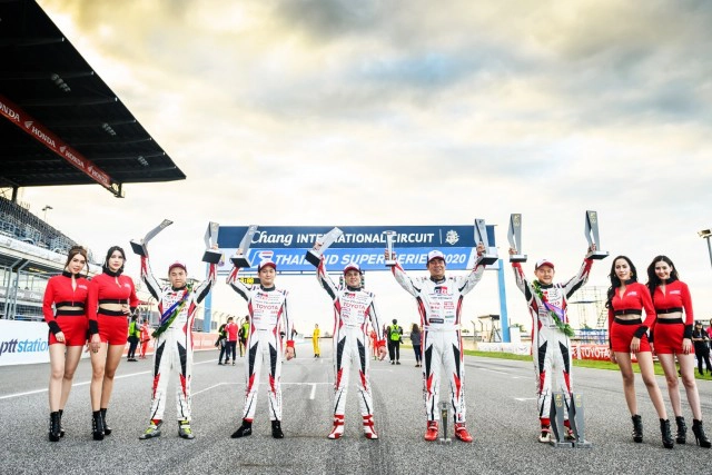 โตโยต้า กาซูฯคว้าดับเบิ้ลแชมป์"ไทยแลนด์ซูเปอร์ซีรีส์ฯ"