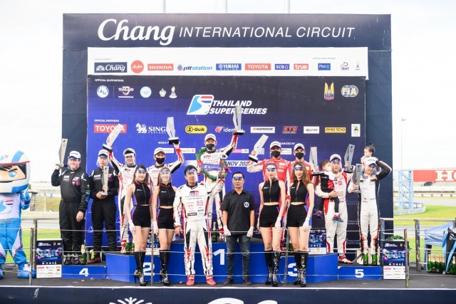โตโยต้า กาซูฯคว้าดับเบิ้ลแชมป์"ไทยแลนด์ซูเปอร์ซีรีส์ฯ"