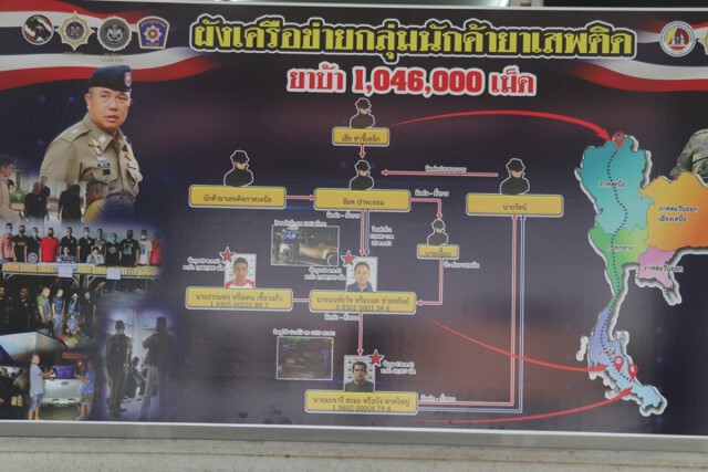 จับยาบ้ามูลค่า 50 ล้านบาท