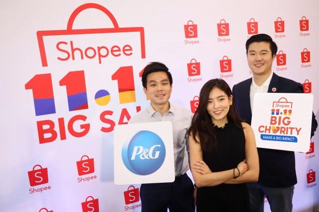 พีแอนด์จี จับมือ ช้อปปี้อัดโปรฯ 11.11 Big Charity