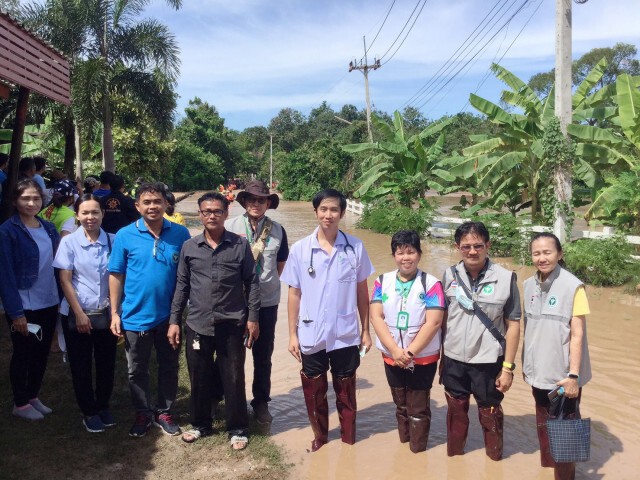สธ.ส่งทีมเยียวยาผู้ประสบภัยน้ำป่า