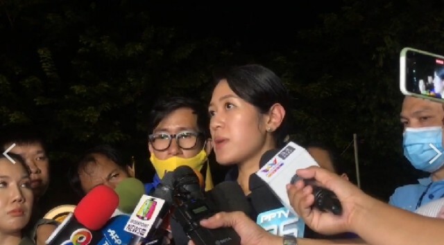 "ช่อ พรรณิการ์" แจงปล่อย 4 ผู้ต้องหา ยังไม่ถือเป็นชัยชนะ
