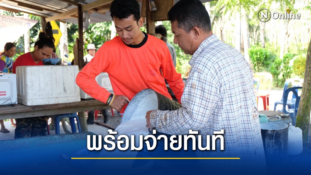 กยท.พร้อมจ่ายประกันราคาเดือนนี้ กยท.พร้อมจ่ายประกันราคาเดือนนี้