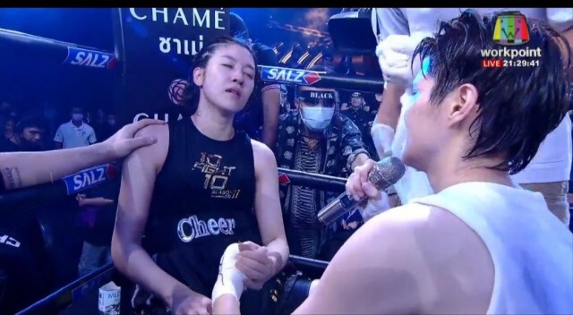 ดราม่า"10 FIGHT 10" ผลตัดสินคู่"เชียร์-เจี๊ยบ" ค้านสายตา