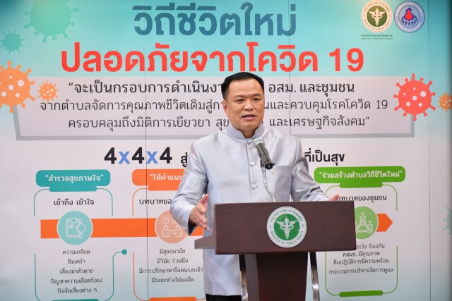 พบแขกวีไอพีรัฐบาล ติดโควิด-19 ส่งรักษารพ.ทันที อนุทินรุดเข้าเยี่ยม