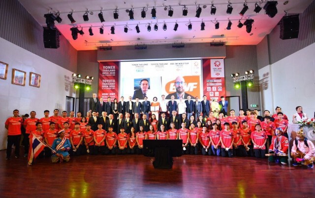 รมว.สธ. นำทีมแถลงไทยรับสิทธิจัดแข่งแบดระดับโลก