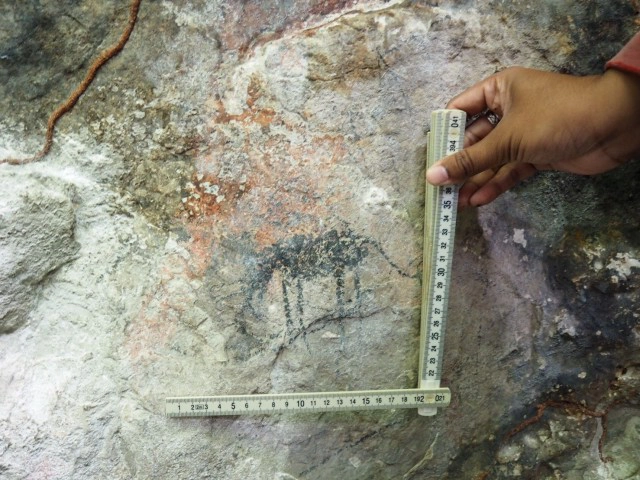 กรมศิลป์ฯ ลงพื้นที่ตรวจภาพเขียนสีพบใหม่