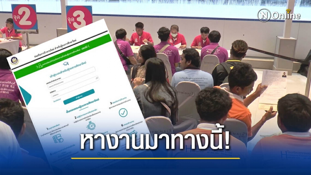 ข่าวดี! ก.แรงงานเปิดแอป ‘จ้างงานเด็กจบใหม่’ เอกสารครบ-อนุมัติทันที