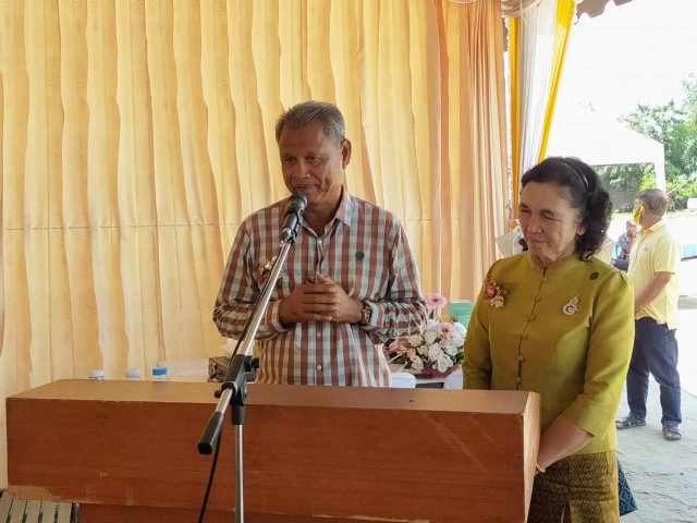 ชาวสิงหนครเฮ วางศิลาฤกษ์อาคารหลังแรก รพ.แห่งใหม่