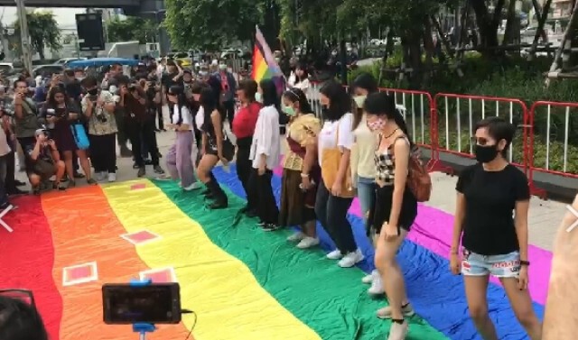 "กลุ่มเสรีเทยพลัส"จัด"ไพร่พาเหรด"รณรงค์ความเท่าเทียมทางเพศ