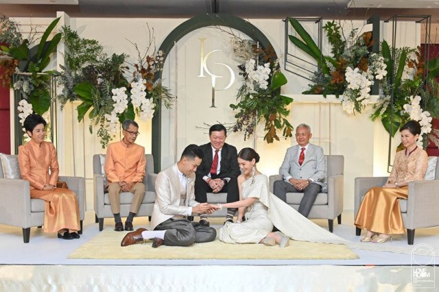 ‘เป้ วงมายด์’ จูงมือแฟนสาว ‘กร’เข้าพิธี วิวาห์สุดหวานชื่นมื่น