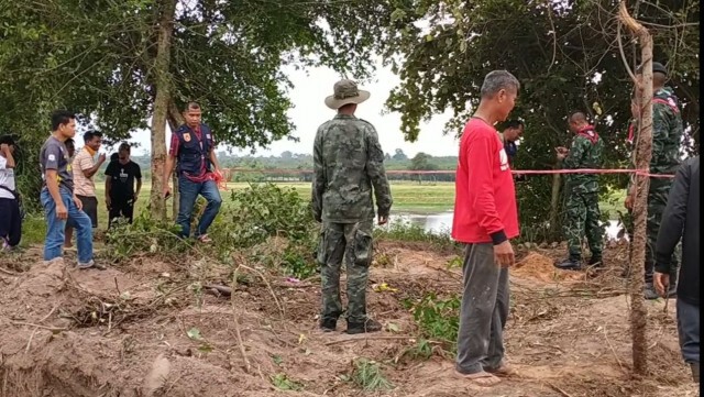 ขุดคันอ่างเก็บน้ำเจอหัวจรวดอาร์พีจี 27 ลูก