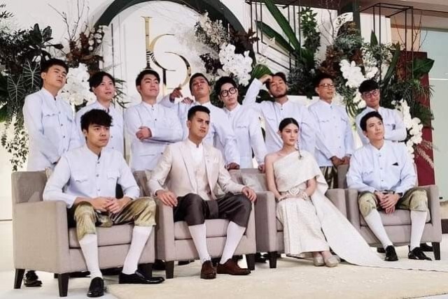 ‘เป้ วงมายด์’ จูงมือแฟนสาว ‘กร’เข้าพิธี วิวาห์สุดหวานชื่นมื่น