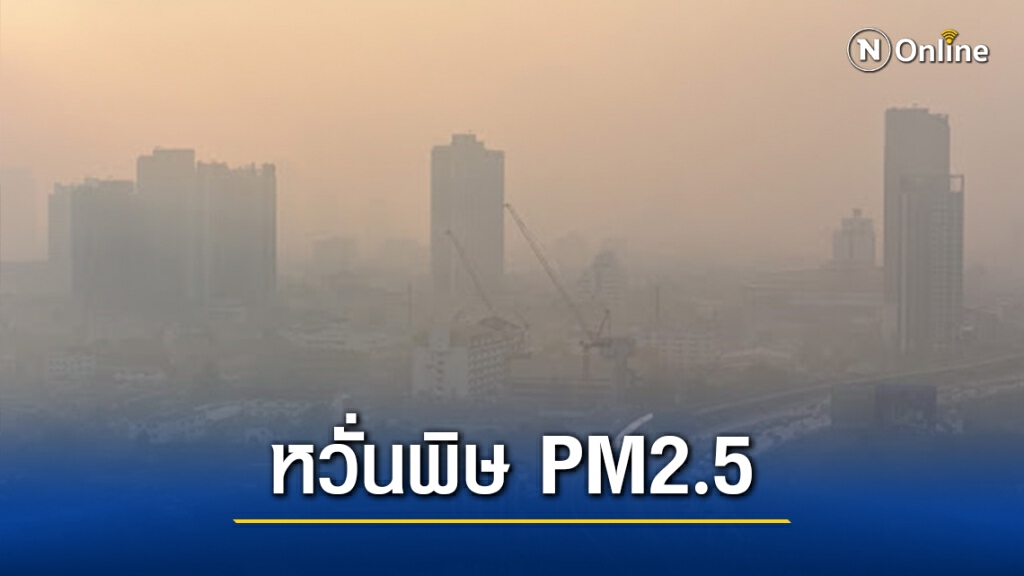 เผยผล ‘อนามัยโพล’ พบคนกรุง-ปริมณฑล หวั่นวิตก กลัวฝุ่น PM2.5 ทำลายสุขภาพ
