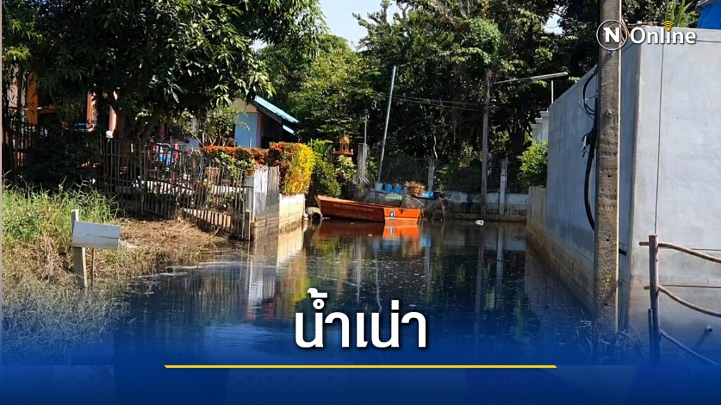 น้ำท่วมนานนับเดือนส่งกลิ่นเหม็นเน่าชาวพิมายเดือดร้อนหนัก