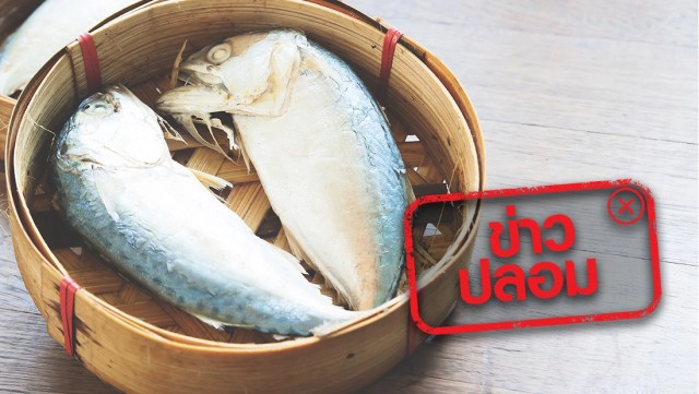 กินปลาทูเสี่ยงมะเร็ง (ข่าวปลอม)