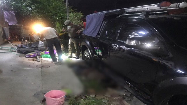 หนุ่มเพื่อนบ้านโมโหสุนัขเห่า เปิดศึกทะเลาะยิงดับ 2 ศพ