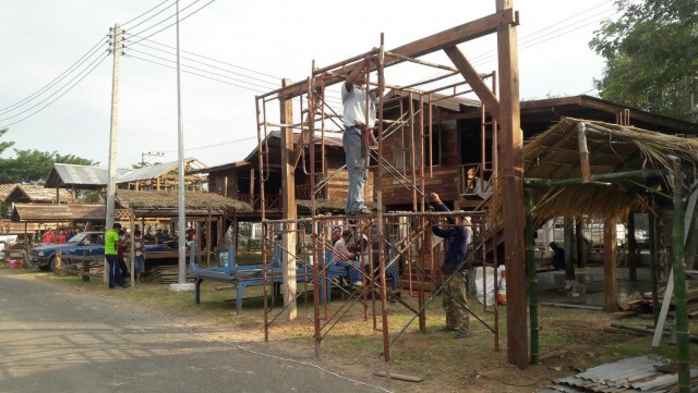 เร่งสร้างบ้านโบราณ 5 ชนเผ่าต้อนรับนักท่องเที่ยว