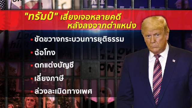 "ทรัมป์" ออกจากทำเนียบขาว...เสี่ยงเข้าคุก?