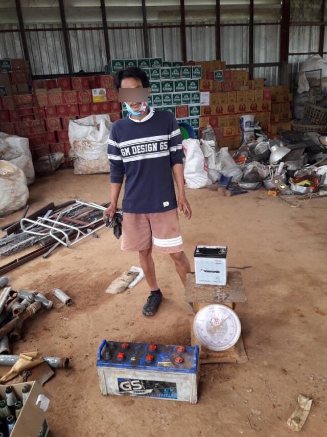 รวบช่างแสบตระเวนขโมยแบตเตอร์รี่รถหาเงินซื้อยาเสพ