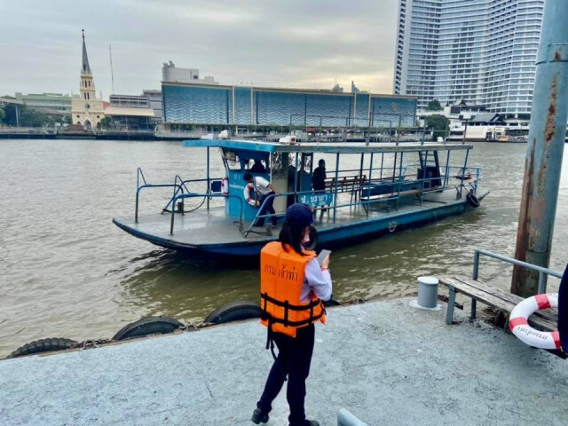 "กรมเจ้าท่า" แจ้งข่าวดี บริการเรือข้ามฟากฟรี "ท่ากรมเจ้าท่า-ปากคลองสาน" ถึง 3 ม.ค.ปีหน้า
