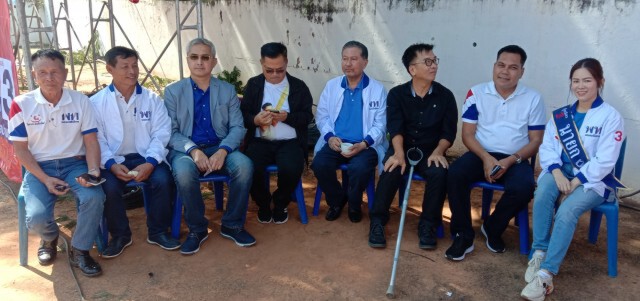"เฉลิม"ช่วยลูกวิสารหาเสียงเลือกตั้งนายกอบจ.เชียงราย