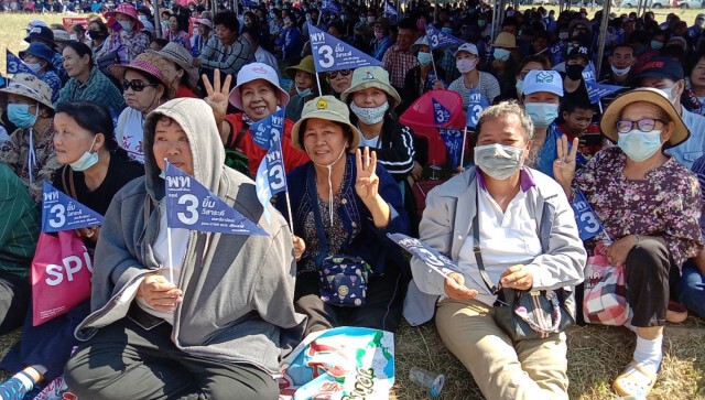 "เฉลิม"ช่วยลูกวิสารหาเสียงเลือกตั้งนายกอบจ.เชียงราย
